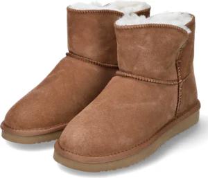 Piece of Mind Winterstiefeletten für Damen - Gr. 40 - braun - Rauleder