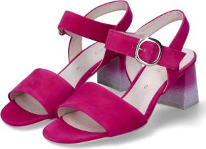 Gabor Sandaletten für Damen im SALE - Gr. 5 - pink - Rauleder