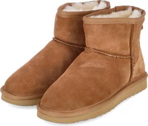 Piece of Mind Winterstiefeletten für Damen - Gr. 38 - braun - Rauleder