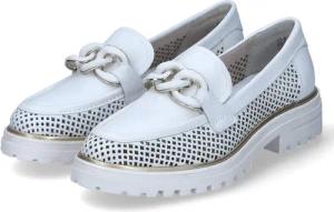 Tamaris Slipper für Damen - Gr. 40 - weiß - Leder