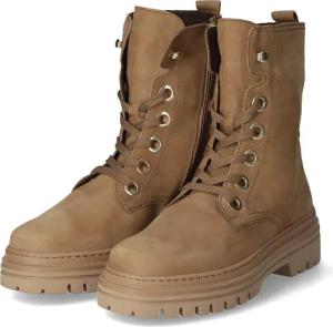 Gabor Schnürstiefeletten für Damen im SALE - Gr. 9 - braun - Rauleder
