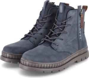 Bugatti Winterboots für Herren - Gr. 43 - blau - Textil & Synthetik,Leder und Synthetik