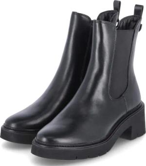 Tamaris Chelsea Boots für Damen im SALE - Gr. 41 - schwarz - Textil & Synthetik