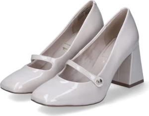 Tamaris Spangenpumps für Damen - Gr. 37 - beige - Synthetik