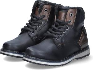 Tom Tailor Winterstiefeletten für Jungen im SALE - Gr. 36 - schwarz - Textil & Synthetik