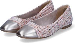 Tamaris Ballerinas für Damen - Gr. 41 - orange - Textil