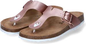 Tamaris Zehentrenner für Damen - Gr. 37 - rosa - Synthetik