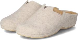 Kaerlek Hausschuhe BELLA für Damen - Gr. 36 - beige - Filz