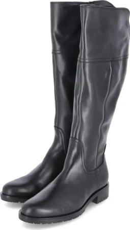 Gabor Stiefel für Damen im SALE - Gr. 4 1/2 - schwarz - Glattleder