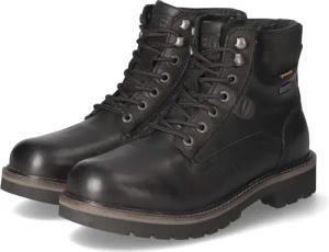 Camel Active Winterboots für Herren im SALE - Gr. 42 - schwarz - Glattleder