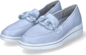 Tamaris Slipper für Damen - Gr. 40 - blau - Glattleder