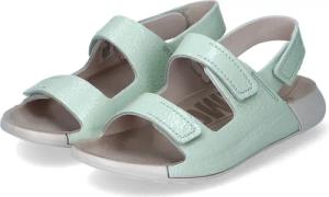 Ecco Sandalen für Mädchen - Gr. 31 - grün - Lackleder