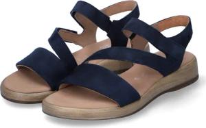 Gabor Sandalen für Damen - Gr. 5 - blau - Rauleder