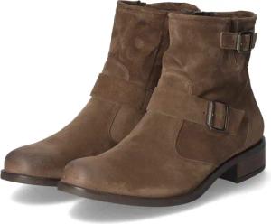 Paul Green Stiefeletten für Damen - Gr. 42 - grau - Rauleder