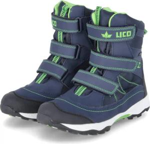 Lico Snowboots SUNDSVALL für Kinder im SALE - Gr. 36 - blau - Textil & Synthetik