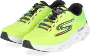 Skechers Low Sneaker GO RUN SWIRL für Herren im SALE - Gr. 42 - gelb - Textil