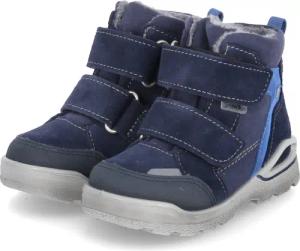 Pepino Winterstiefeletten JANNE für Jungen im SALE - Gr. 26 - blau - Leder und Synthetik