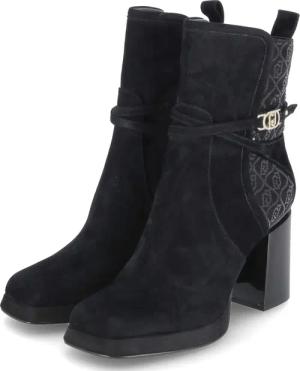 LIU JO Ankle Boots NANA 12 für Damen - Gr. 40 - schwarz - Rauleder