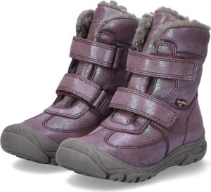 FRODDO Winterstiefeletten LINZ für Mädchen - Gr. 26 - lila - Rauleder