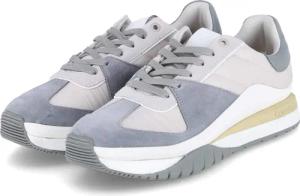 Calvin Klein Low Sneaker LOW TOP LACE UP für Herren im SALE - Gr. 40 - grau - Leder und Synthetik