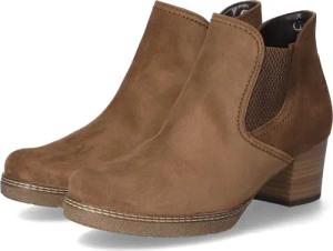 Gabor Ankle Boots für Damen im SALE - Gr. 7 - braun - Rauleder