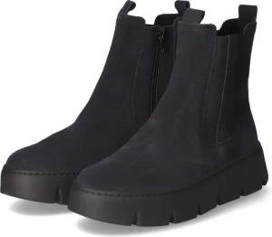 Gabor Chelsea Boots für Damen - Gr. 40,5 - blau - Leder