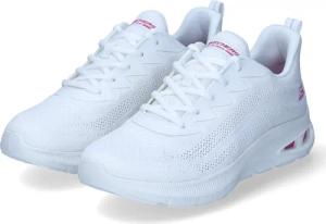 Skechers Low Sneaker SLEEK WAVES für Damen - Gr. 36 1/2 - weiß - Textil