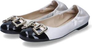 Högl Ballerinas für Damen im SALE - Gr. 6 1/2 - beige - Lackleder