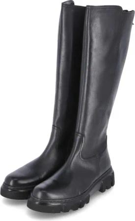 Gabor Reiterstiefel für Damen im SALE - Gr. 6 1/2 - schwarz - Glattleder