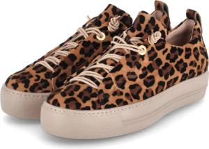 Paul Green Low Sneaker für Damen - Gr. 43 - beige - Rauleder