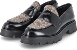 Kaerlek Loafer für Damen im SALE - Gr. 42 - schwarz - Leder & Textil