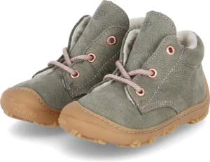 Pepino Lauflernschuhe COLIN für Mädchen im SALE - Gr. 26 - grün - Rauleder