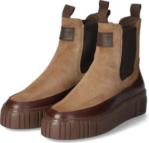 Gant Chelsea Boots SNOWMONT für Damen im SALE - Gr. 40 - braun - Leder