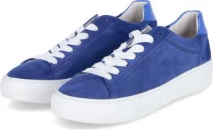 Gabor Low Sneaker für Damen - Gr. 6 - blau - Rauleder