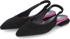Kaerlek Slingballerinas für Damen im SALE - Gr. 38 - schwarz - Rauleder