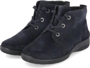 Waldläufer Stiefeletten HESNA für Damen im SALE - Gr. 9 - blau - Rauleder