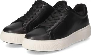 Tamaris Low Sneaker für Damen - Gr. 42 - schwarz - Glattleder