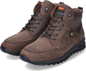 Waldläufer Schnürboots MAX für Damen - Gr. 42 1/2 - braun - Glattleder