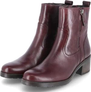 Gabor Stiefeletten für Damen - Gr. 37,5 - rot - Leder