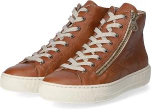 Rieker Rieker Damen Stiefeletten/ Schnürstiefeletten Braun Kunstleder für Damen im SALE - Gr. 38 - braun - Kunstleder