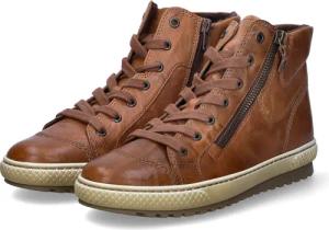 Gabor Schnürstiefeletten für Damen im SALE - Gr. 4 - braun - Glattleder
