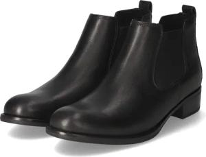 Gabor Chelsea Boots für Damen - Gr. 38 - schwarz - Leder