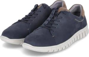 Waldläufer Halbschuhe H-BALDO für Herren - Gr. 7 - blau - Rauleder