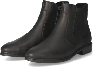 Rieker Stiefeletten für Damen im SALE - Gr. 40 - schwarz - Leder und Synthetik
