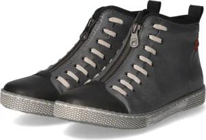 Rieker Stiefeletten für Damen im SALE - Gr. 37 - grau - Kunstleder