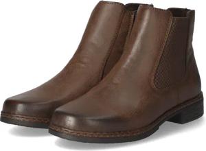 Rieker Chelsea Boots für Damen im SALE - Gr. 39 - braun - Kunstleder