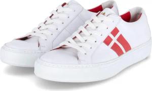 LLoyd Low Sneaker ASSUAN für Herren im SALE - Gr. 8 - weiß - Glattleder