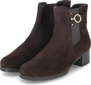 Gabor Chelsea Boots für Damen im SALE - Gr. 9 - braun - Rauleder