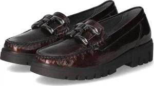 Waldläufer Slipper H-SERENA für Damen - Gr. 5 - rot - Lackleder