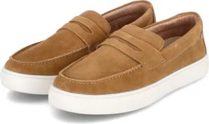 Rieker Evolution Mokassins für Herren im SALE - Gr. 41 - braun - Rauleder